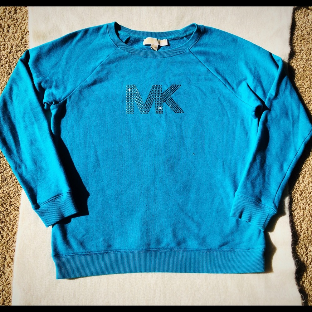 Michael Kors Turquoise Blue Pullover